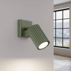 Kinkiet KARBON zielony oliwkowy (SL.1616) - Sollux Lighting