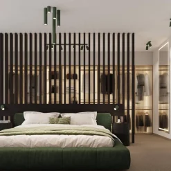 Kinkiet KARBON zielony oliwkowy (SL.1616) - Sollux Lighting