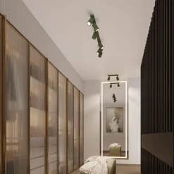 Kinkiet KARBON zielony oliwkowy z włącznikiem (SL.1617) - Sollux Lighting