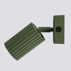 Kinkiet KARBON zielony oliwkowy z włącznikiem (SL.1617) - Sollux Lighting