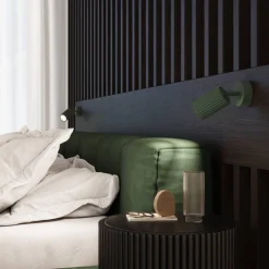 Kinkiet KARBON zielony oliwkowy z włącznikiem (SL.1617) - Sollux Lighting