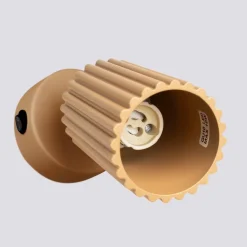 Kinkiet KARBON złoty z włącznikiem (SL.1560) - Sollux Lighting