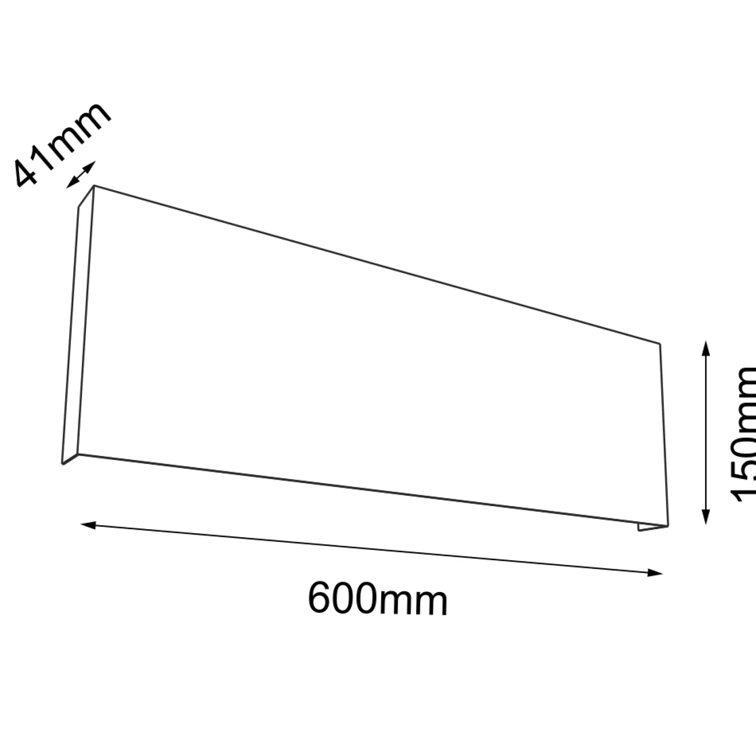 Kinkiet KITAMI (czarny) (4413) - Shilo