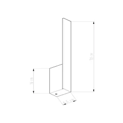 Kinkiet LAHTI 70 beżowy LED 4000K (TH.433) - Thoro Lighting