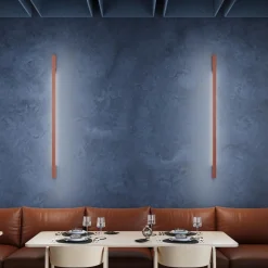 Kinkiet LAHTI 50 ochra czerwona LED 3000K (TH.441) - Thoro Lighting