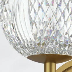 Kinkiet LED Marni - Naturalny mosiądz (QN-MARNI-1WB-NBR) - Quintiesse