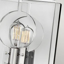 Kinkiet Ludlow - 1 źródło światła - Polerowany nikiel (QN-LUDLOW1-PN) - Quintiesse