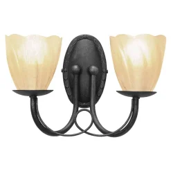 Kinkiet Minster (MN2-BLACK) - Elstead Lighting