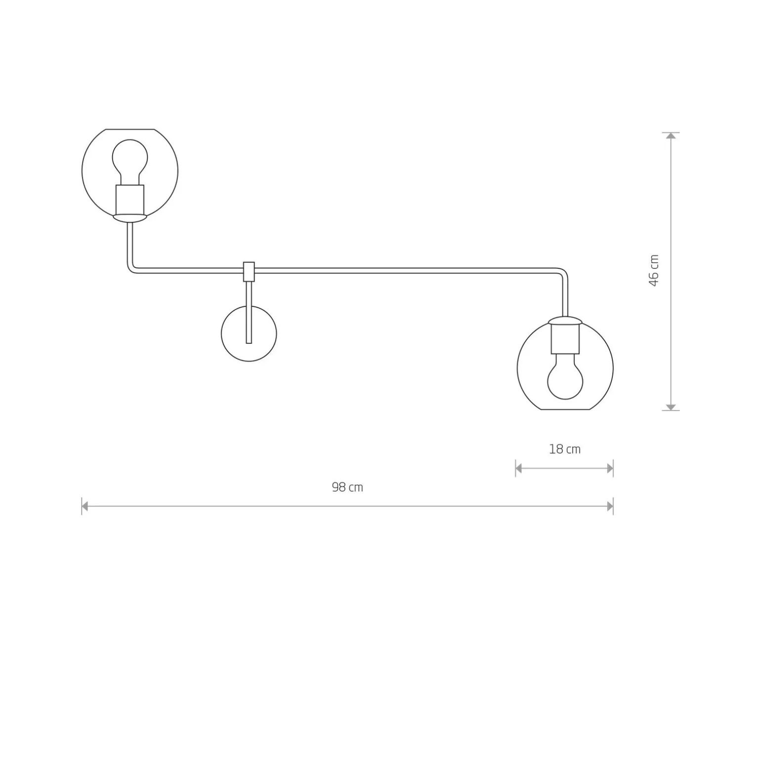 Kinkiet MONACO (9362) - Nowodvorski