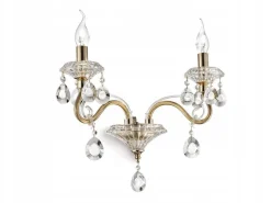 Kinkiet NEGRESCO AP2 kol. złoty (087757) Ideal Lux