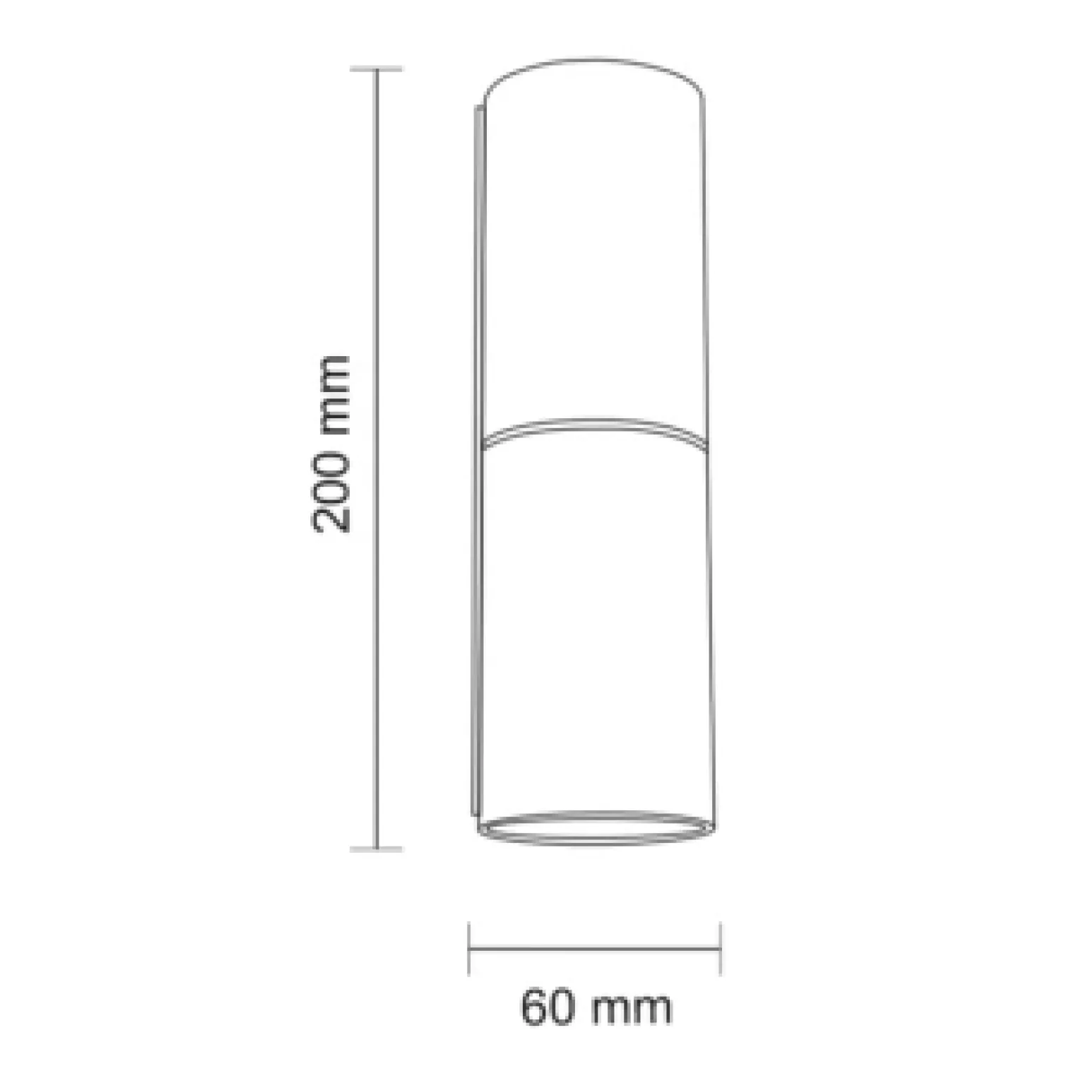 Kinkiet NEMURO (czarny) (4409) - Shilo