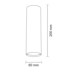 Kinkiet NODA (czarny) (4438) - Shilo