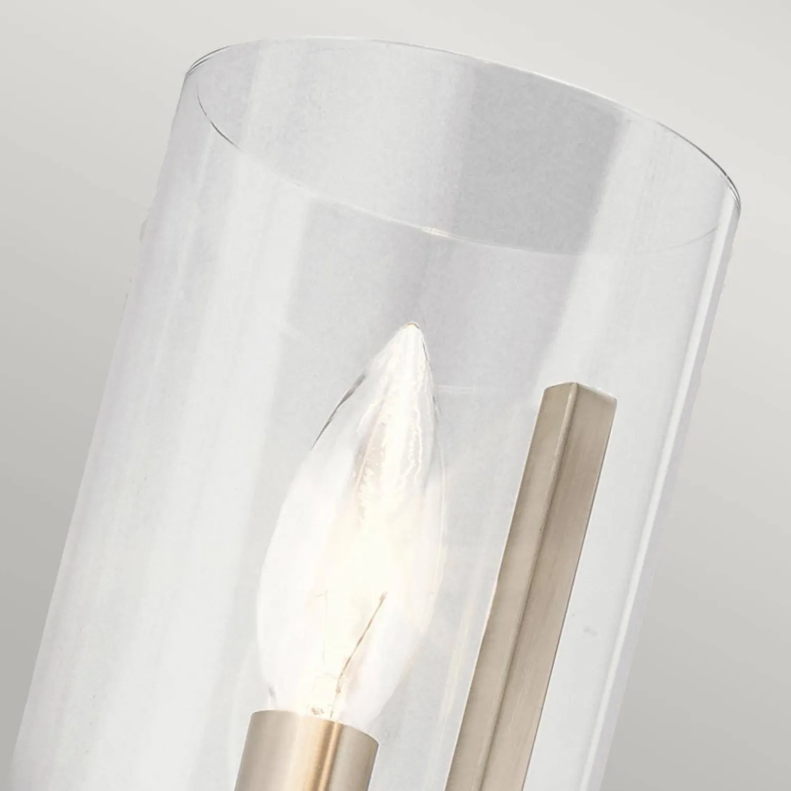 Kinkiet Nye - 1 źródło światła - Klasyczny pewter (QN-NYE1-CLP) - Quintiesse