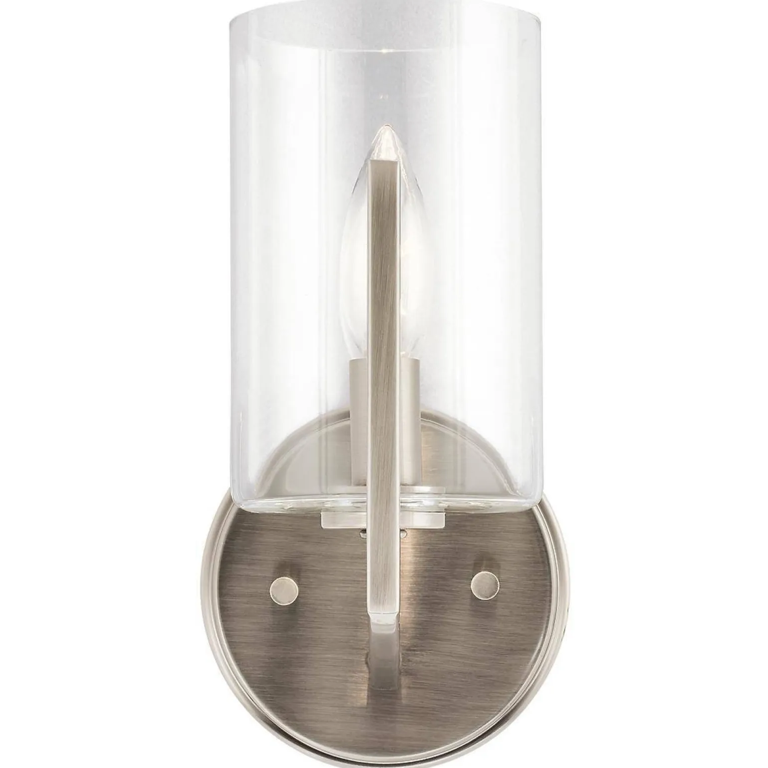 Kinkiet Nye - 1 źródło światła - Klasyczny pewter (QN-NYE1-CLP) - Quintiesse