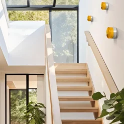 Kinkiet Orria bursztyn LED CCT (LP-5476/1W AM) - Light Prestige