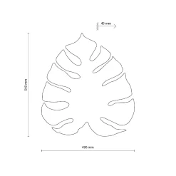 Kinkiet ozdobny MONSTERA XL SABIA 4 (10627) - TK Lighting