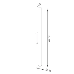 Kinkiet PASTELO 2 beżowy (SL.1517) - Sollux Lighting