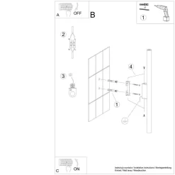 Kinkiet PASTELO 2 biały (SL.1177) - Sollux Lighting