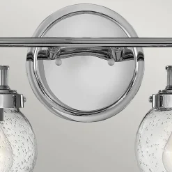 Kinkiet Poppy - 2 źródła światła - Polerowany chrom (QN-POPPY2-PC-BATH) - Quintiesse