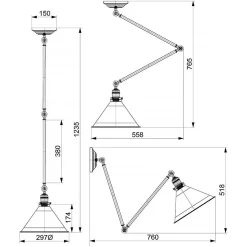 Kinkiet Provence (PV-GWP-OB) - Elstead Lighting