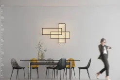 Kinkiet QUADRATUS WALL BLACK (AZ2994) - Azzardo