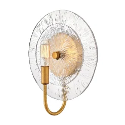 Kinkiet Rene - 1 źródło światła - Przecierany mosiądz (QN-RENE-WB1-DSB) - Quintiesse