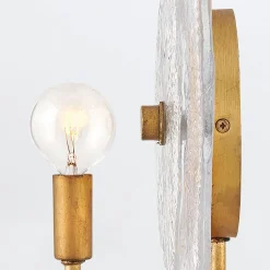 Kinkiet Rene - 1 źródło światła - Przecierany mosiądz (QN-RENE-WB1-DSB) - Quintiesse