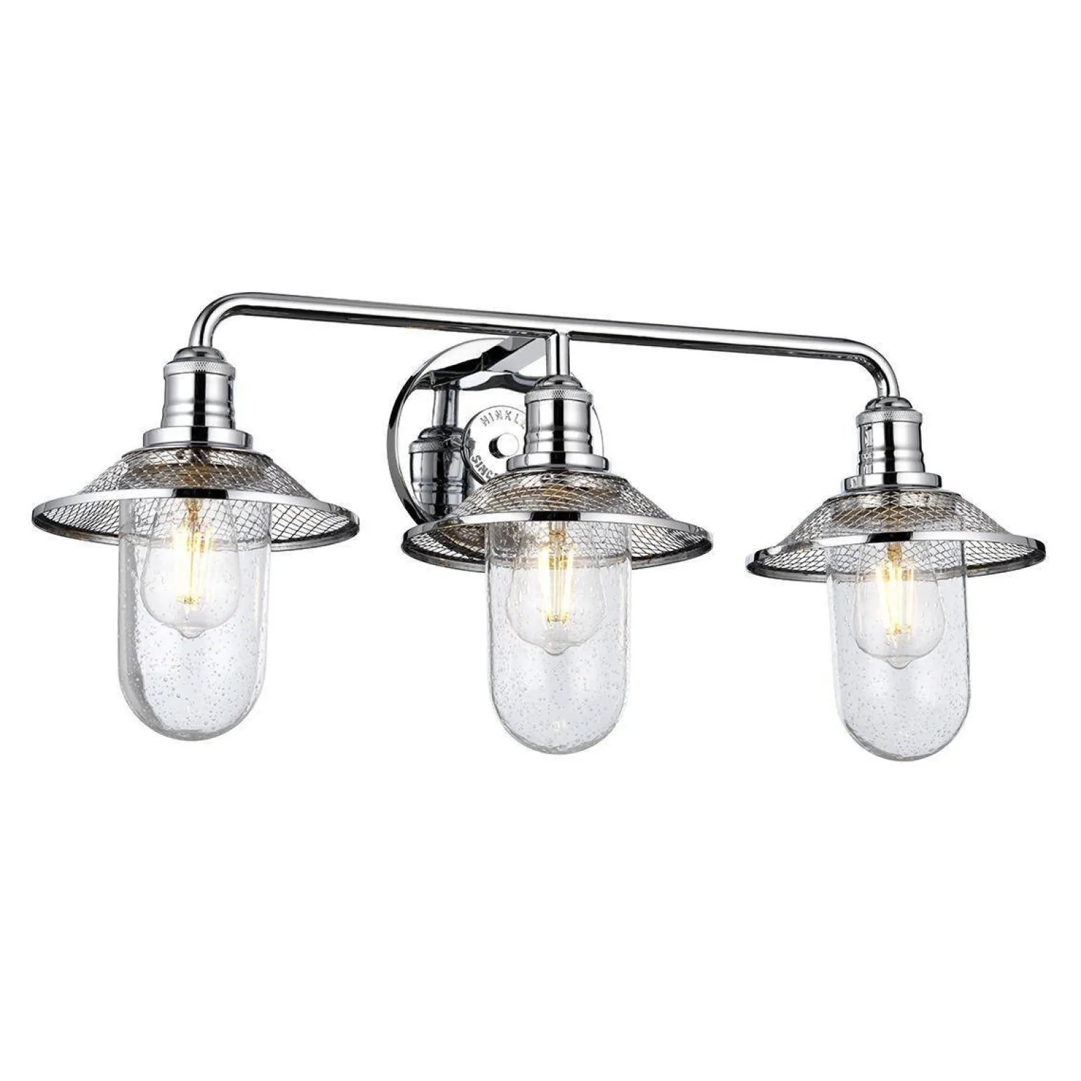 Kinkiet Rigby - 3 źródła światła - Polerowany chrom (QN-RIGBY3-BATH-PC) - Quintiesse