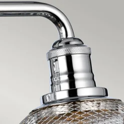 Kinkiet Rigby - 3 źródła światła - Polerowany chrom (QN-RIGBY3-BATH-PC) - Quintiesse