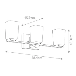 Kinkiet Roehm (KL-ROEHM3-PC) - Elstead Lighting