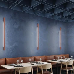 Kinkiet SAPPO 120 ochra czerwona LED 3000K (TH.425) - Thoro Lighting