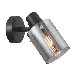 Kinkiet Sardo (SPL-5581-1-BK-SG) - Italux