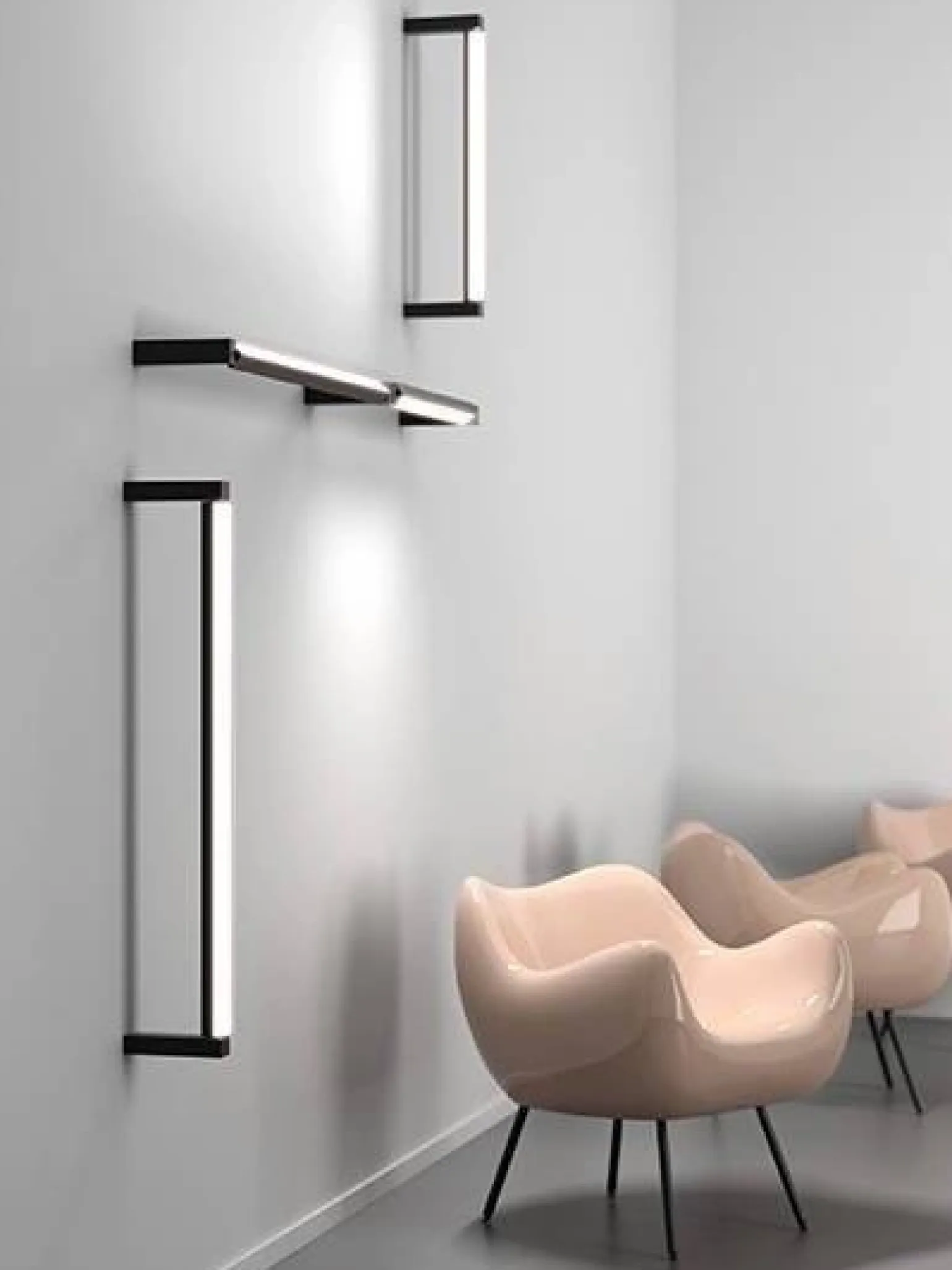 Kinkiet SET RAW mini move 97 LED L930 kol. CZARNY (26502-L930-D9-00-12) - Aqform