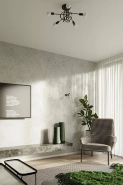 Kinkiet SUPEŁ czarny (SL.1433) - Sollux Lighting