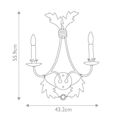 Kinkiet Sweet Olive (FB-SWEET-OLIVE2) - Elstead Lighting