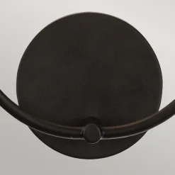 Kinkiet Sylvia - 2 źródła światła - Matowa czerń (ALM-SYLVIA-2WB-BK-CL) - Elstead Lighting