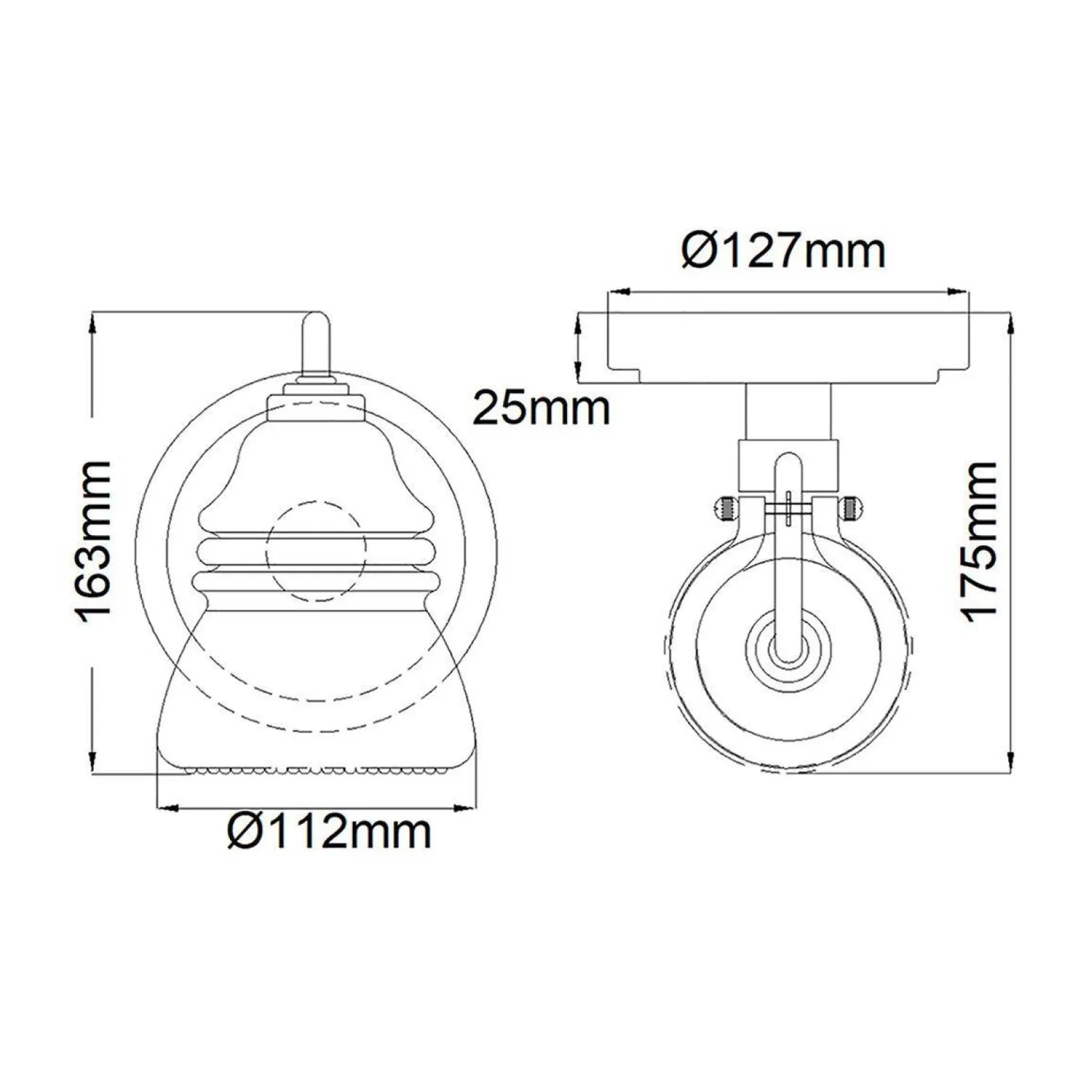 Kinkiet Talland (KL-TALLAND1-PC-BATH) - Elstead Lighting