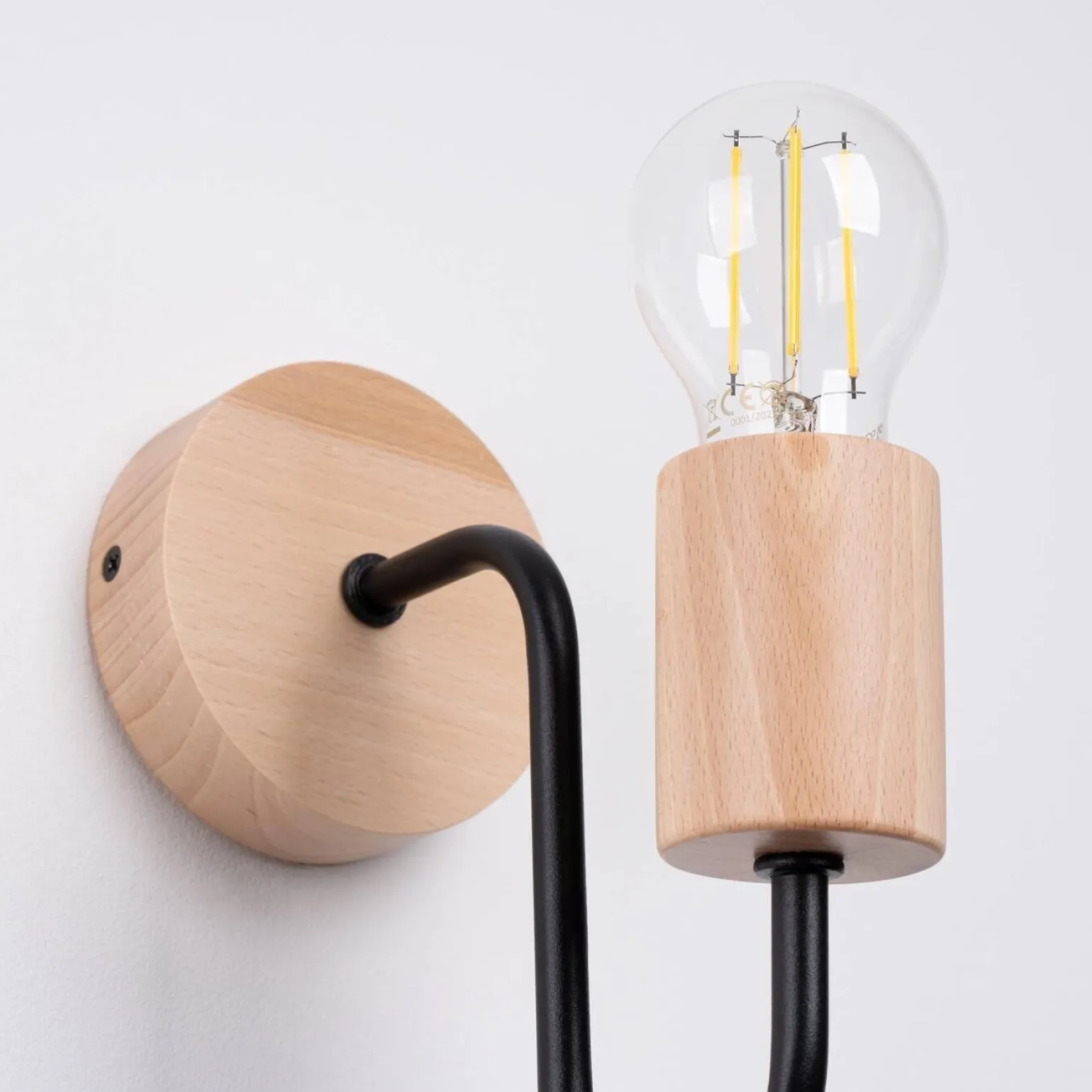 Kinkiet TIMBO czarny (SL.1668) - Sollux Lighting