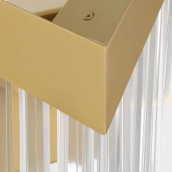 Kinkiet Vivien - Szczotkowane złoto (QN-VIVIEN-1W-BG) - Quintiesse