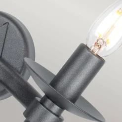 Kinkiet Warwick (WR2-GRAPHITE) - Elstead Lighting