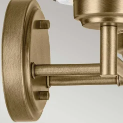 Kinkiet Winslow - 2 źródła światła - Naturalny mosiądz (KL-WINSLOW-2W-NBR) - Elstead Lighting