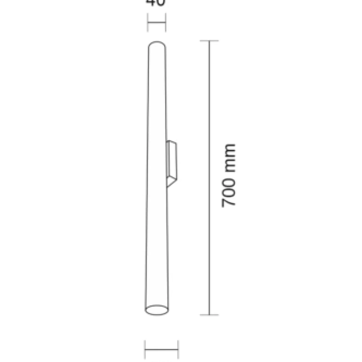 Kinkiet YABU (czarny) (4426) - Shilo