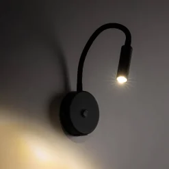 Kinkiet z ładowaniem USB LAGOS BLACK (10200) - TK Lighting