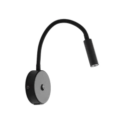 Kinkiet z ładowaniem USB LAGOS BLACK (10200) - TK Lighting