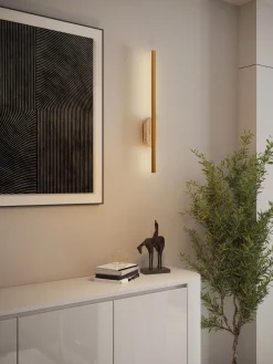 Kinkiet z metalu i trawertynu MAXLIGHT W0418 KINKIET AMOR 12W, IP44