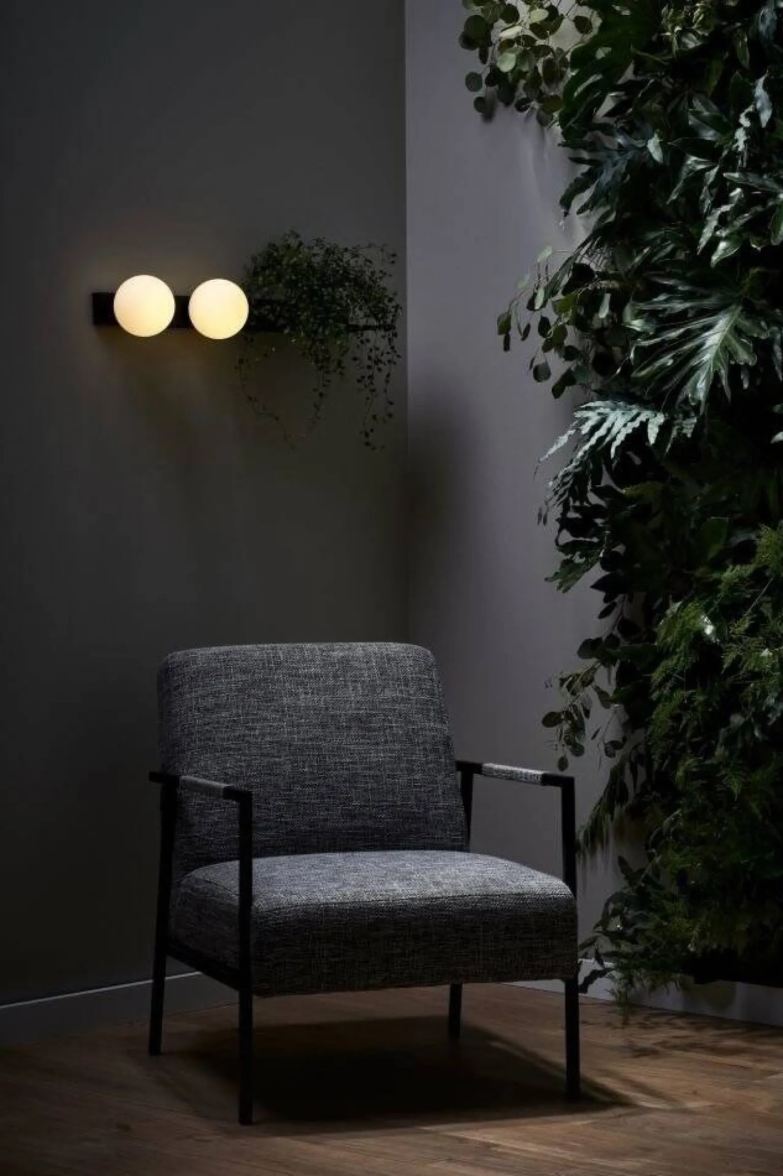 Kinkiet z półką BOTANICA DECO (20852201) - Kaspa