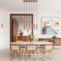 Kinkiet ze ściemniaczem Push Dimm/DALI2 IVAR taupe LED 4000K (TH.642) - Thoro Lighting