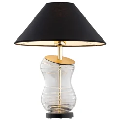 Kryształowa lampa stołowa z abażurem VENETO (8037) - Argon