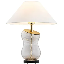 Kryształowa lampa stołowa z abażurem VENETO (8036) - Argon