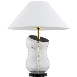 Kryształowa lampa stołowa z abażurem VENETO (8036) - Argon